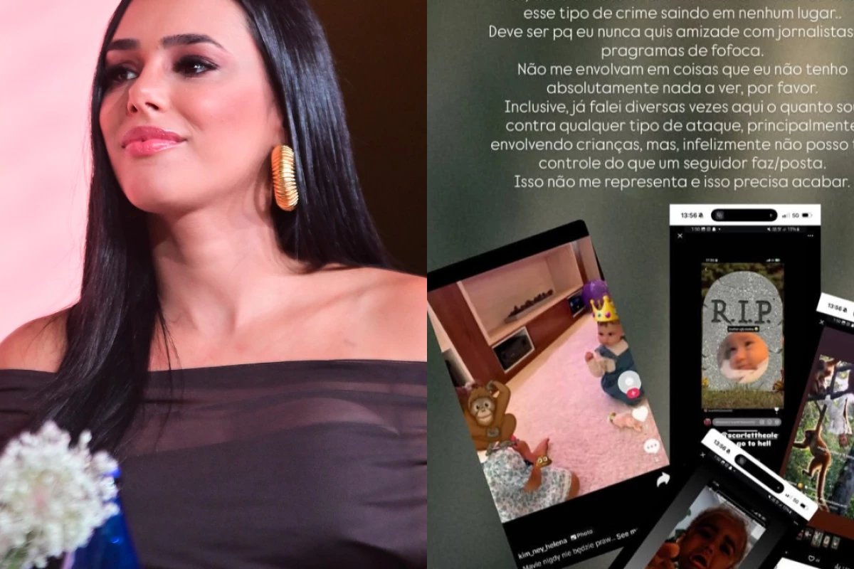 Bruna Biancardi expoe ataques apos ser envolvida em nova polemica