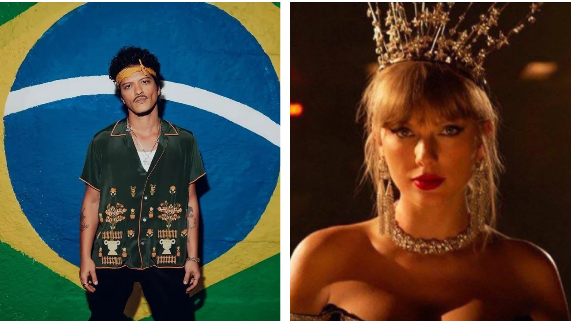 Bruno Mars responde rumores sobre criticas a Taylor Swift.webp