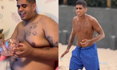 Cantor Gaab mostra como era antes de perder 20.webp