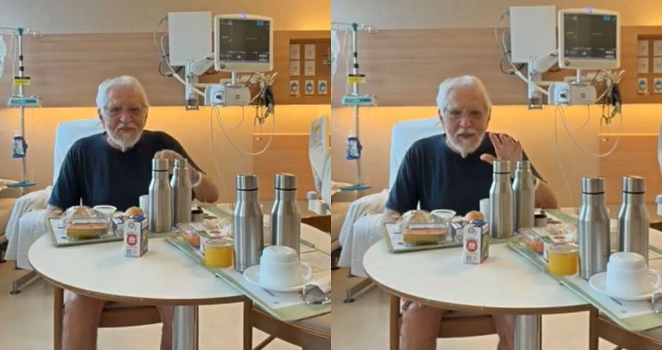 Carlos Alberto de Nobrega descobre doenca ao ser internado.webp