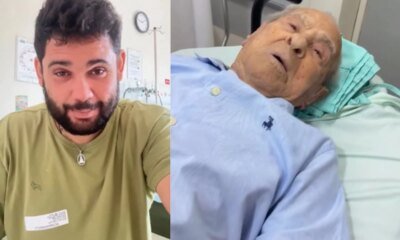 Chega noticia do Vovo Anesio direto do hospital apos cirurgia