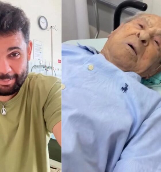 Chega noticia do Vovo Anesio direto do hospital apos cirurgia