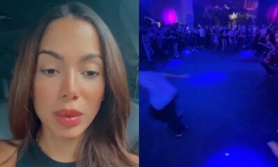 Convidado desobedece regra de Anitta e grava o que realmente
