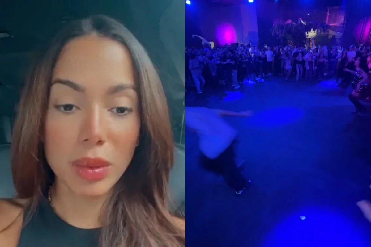 Convidado desobedece regra de Anitta e grava o que realmente