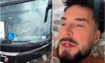 Coube ao empresario de Latino confirmar que cantor estava em