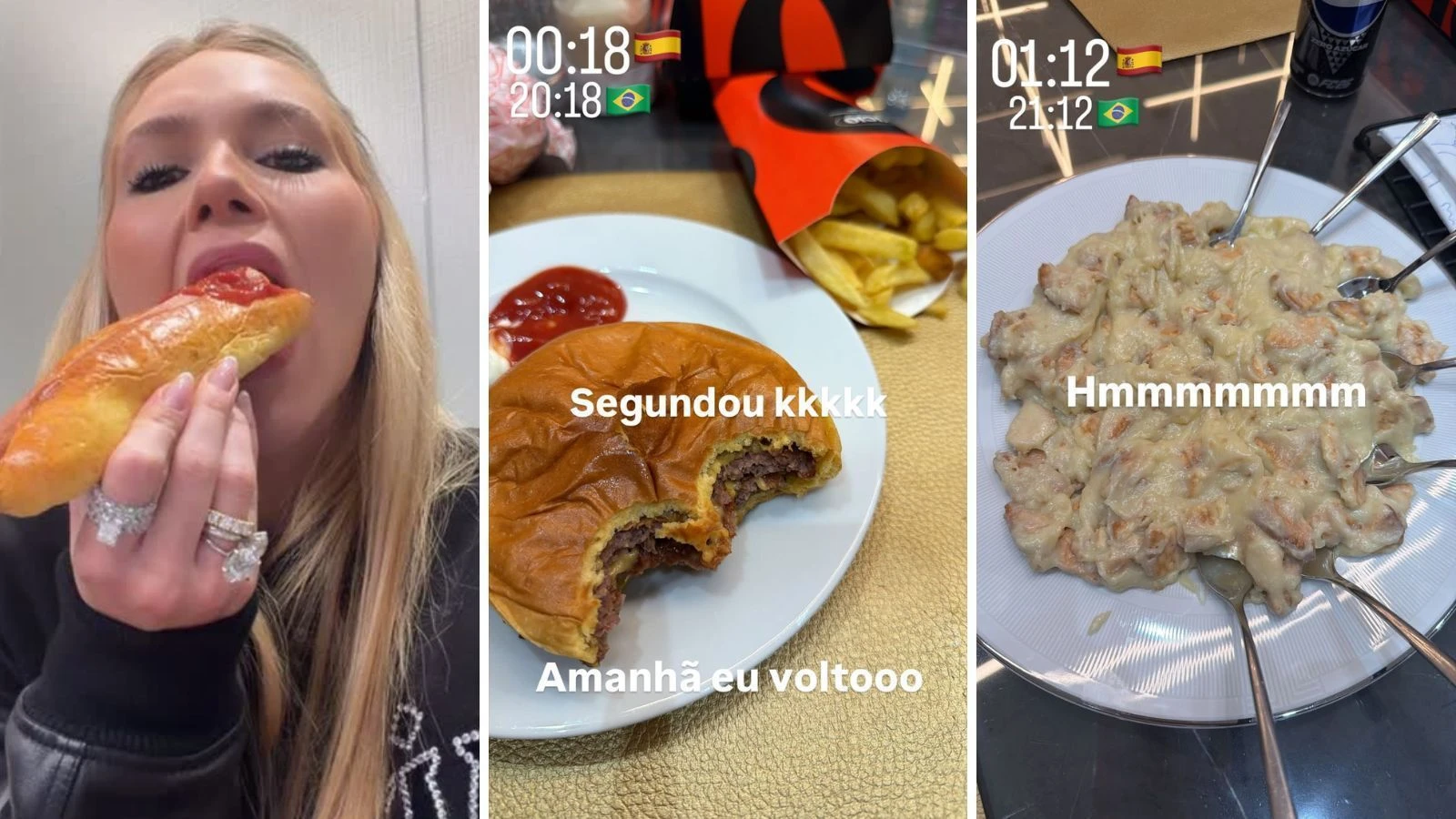 Em Madri Virginia quebra dieta apos restricoes no Carnaval.webp