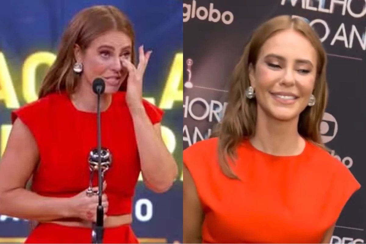 Em premiacao na Globo Paolla Oliveira fala sobre a carreira