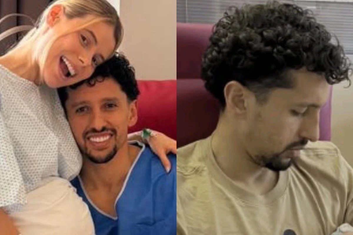 Esposa de Marquinhos relata drama na UTI do filho ‘Precisou