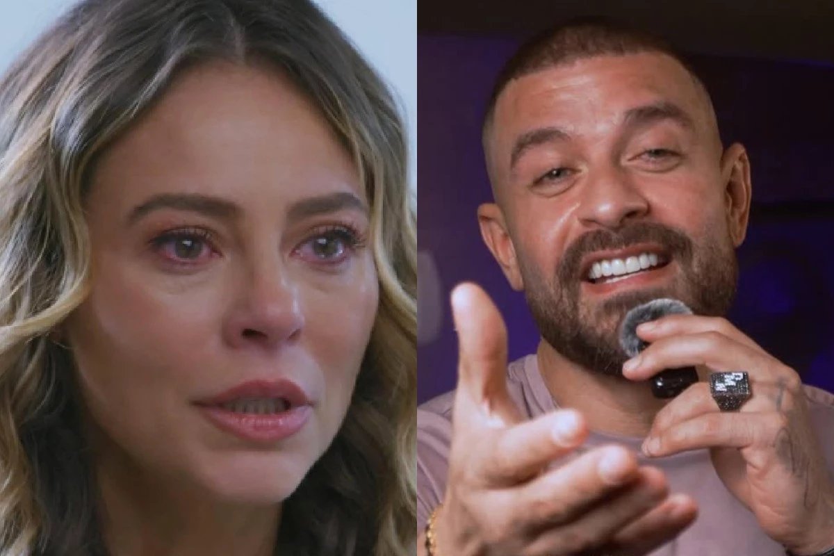 Essa foi a reacao de Paolla Oliveira ao descobrir que