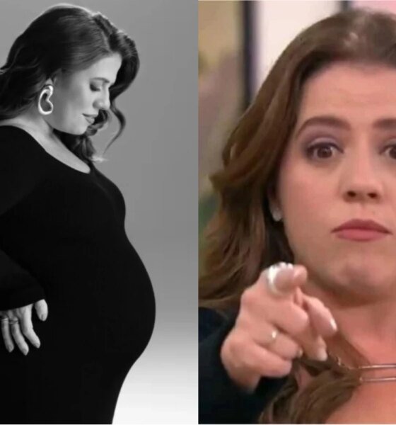 Esta foi a reacao de Tati Machado no Mais Voce