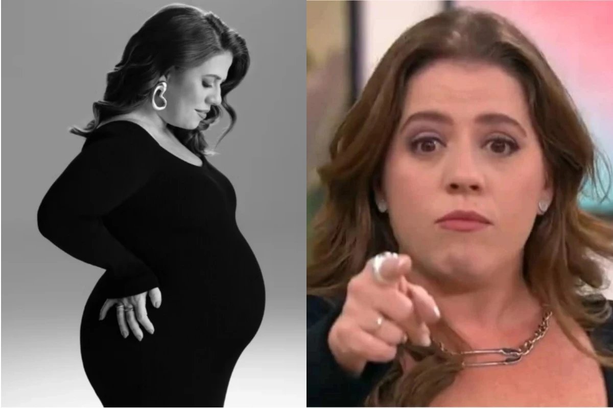 Esta foi a reacao de Tati Machado no Mais Voce