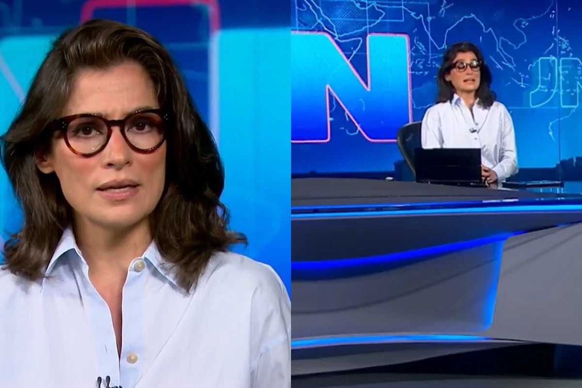 Este foi o motivo de Renata Vasconcellos quase nao conseguir