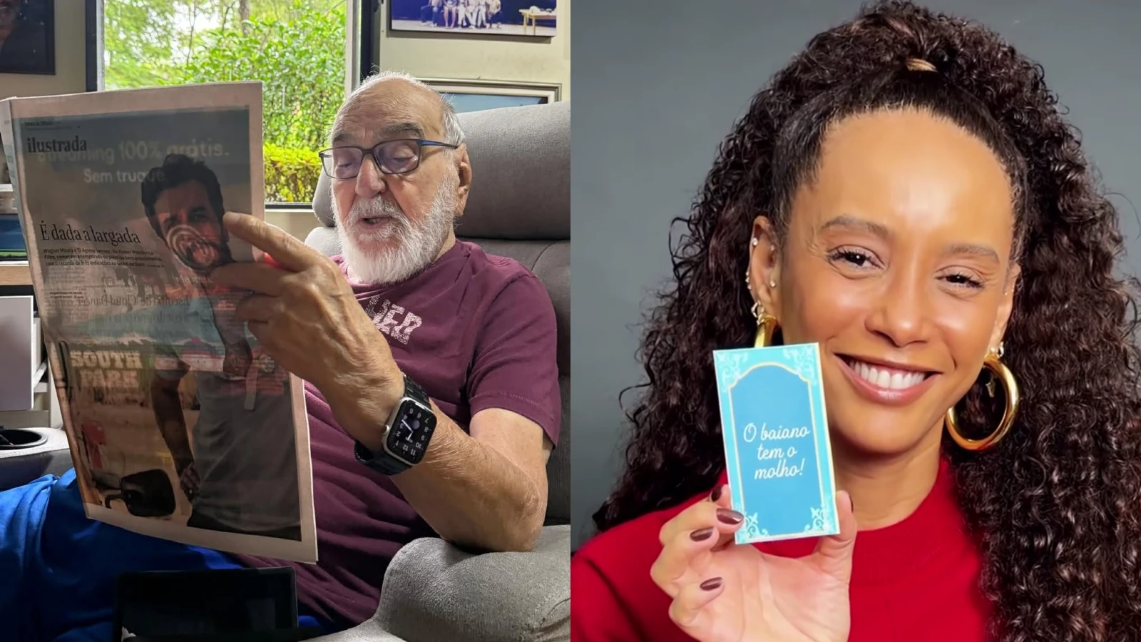 Famosos brasileiros mostram torcida para o Oscar Quero ver.webp