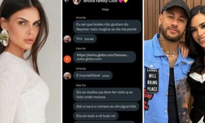 Fas de Bruna Biancardi divulgam endereco de Amanda Kimberlly mae