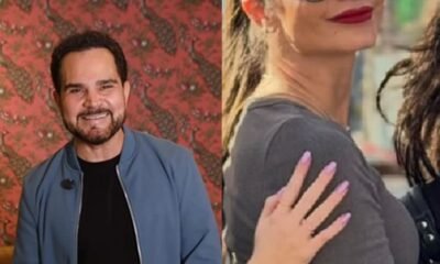 Filhas gemeas de Luciano Camargo surgem em foto rara e