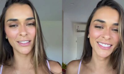 Gravida Taina Militao revela detalhes da gestacao com Eder Militao