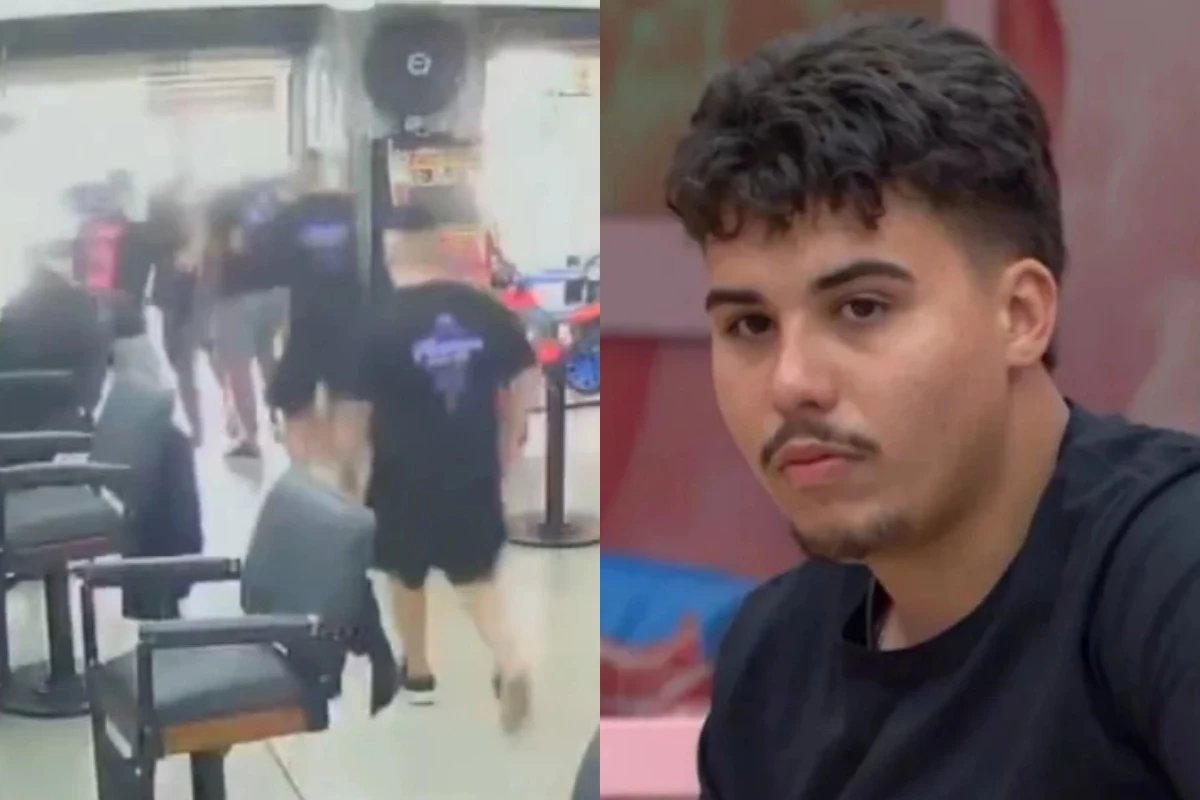 Homem que apanhou em barbearia de Curitiba nao e o