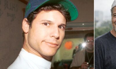 Imagem relembra o vocalista Dinho e como ele estaria hoje