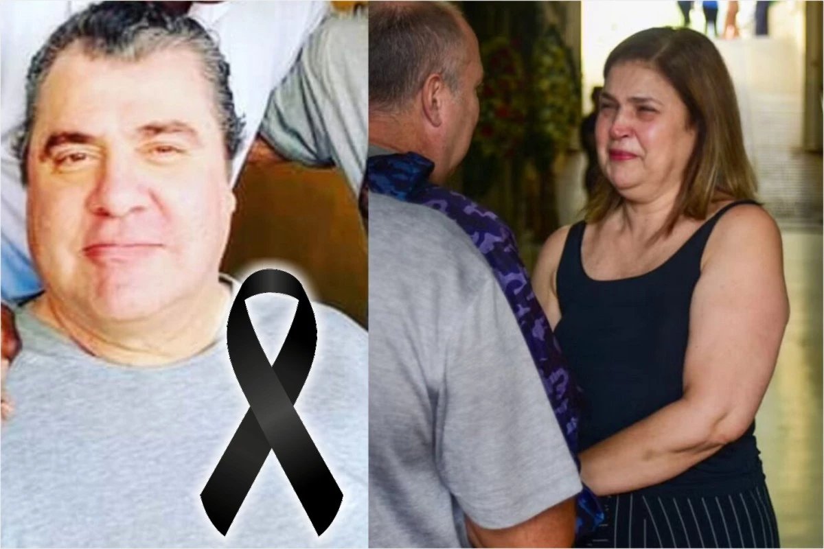 Irma de Gerson Brenner fica aos prantos durante o velorio