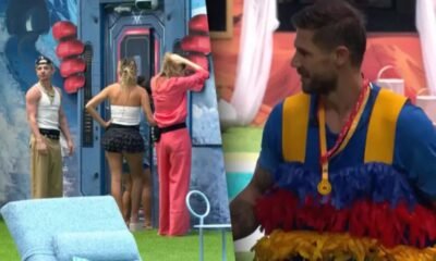 Jonas ataca Milena antes do almoco do anjo e aliados