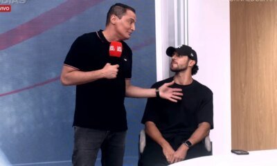 Leo Dias revela contrato com namorado ao vivo ‘Ele ganha