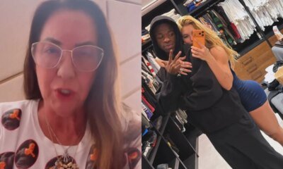 Mae de Virginia Fonseca sofre ao ver o que esta