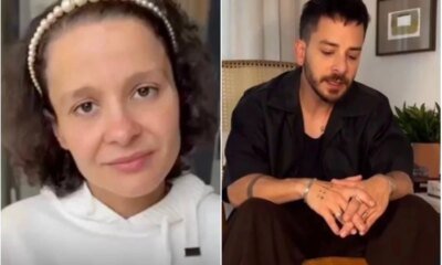 Maiara ate chora apos ocorrido com Junior no Domingao e