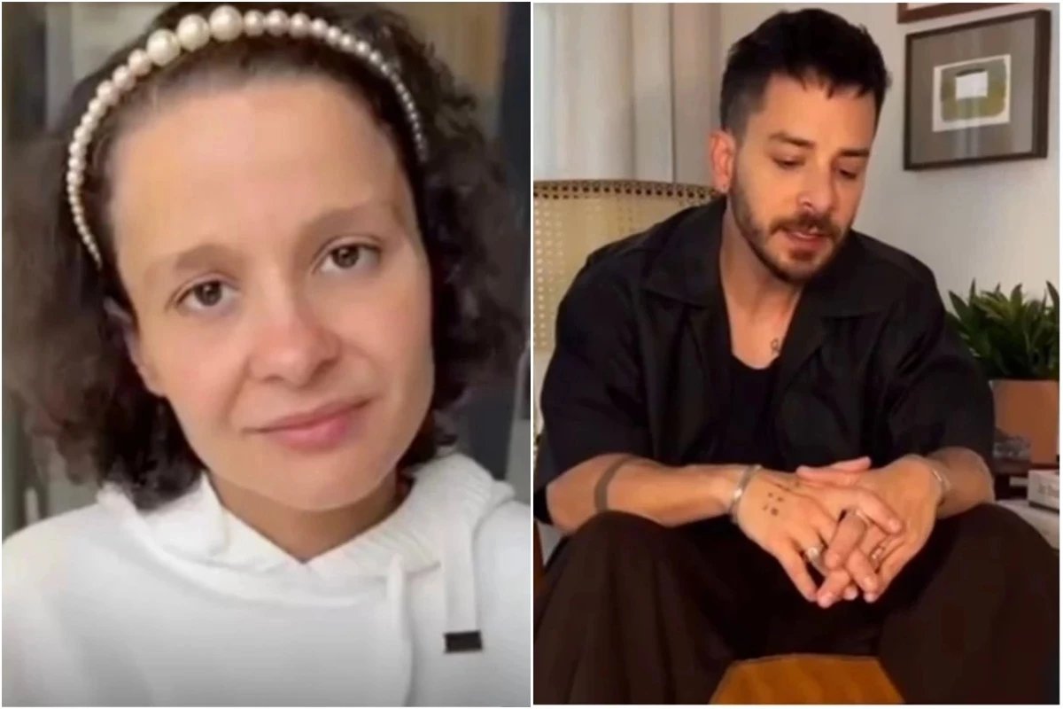 Maiara ate chora apos ocorrido com Junior no Domingao e