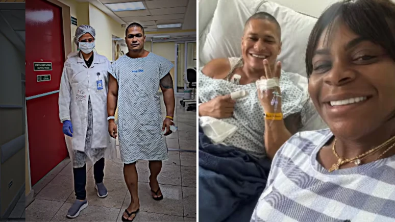 Namorado de Jojo Todynho volta a caminhar apos infarto.webp