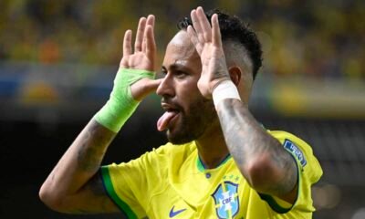 Neymar aparece na pre lista da Selecao Brasileira mas sofre contratempo