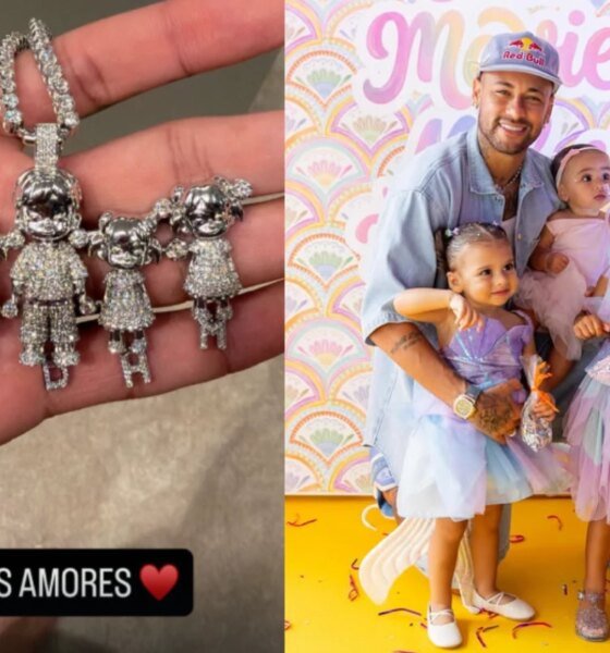 Neymar surge com joia misteriosa gera rumores de nova filha