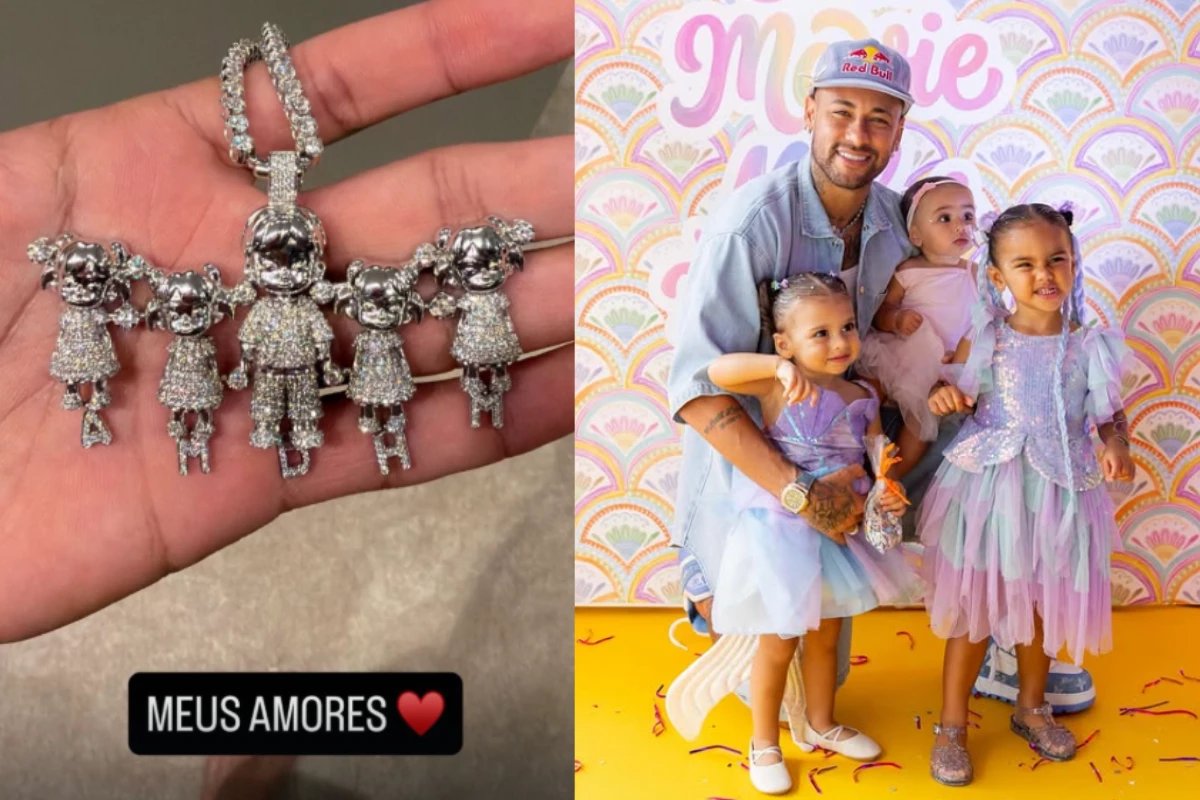 Neymar surge com joia misteriosa gera rumores de nova filha