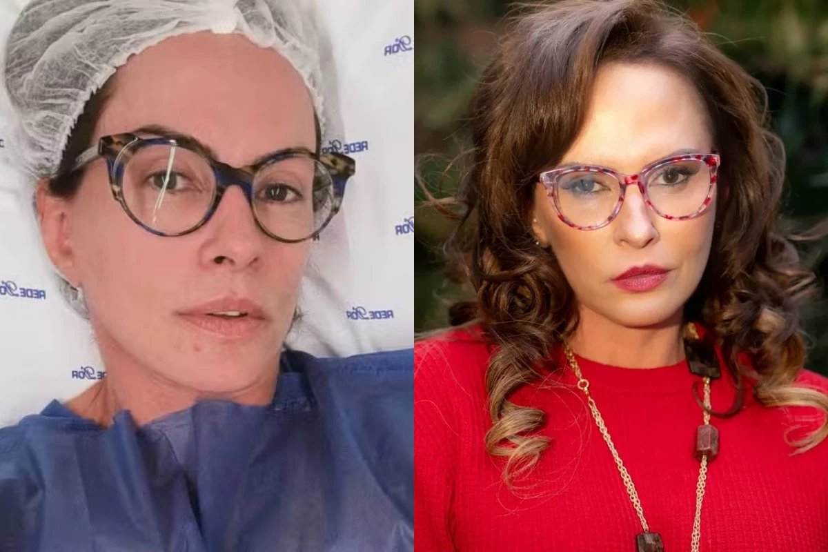 Nubia Oliiver e colocada na mesa de cirurgia e passa