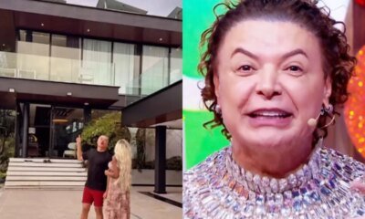 Portas da mansao de David Brazil sao escancaradas e luxo