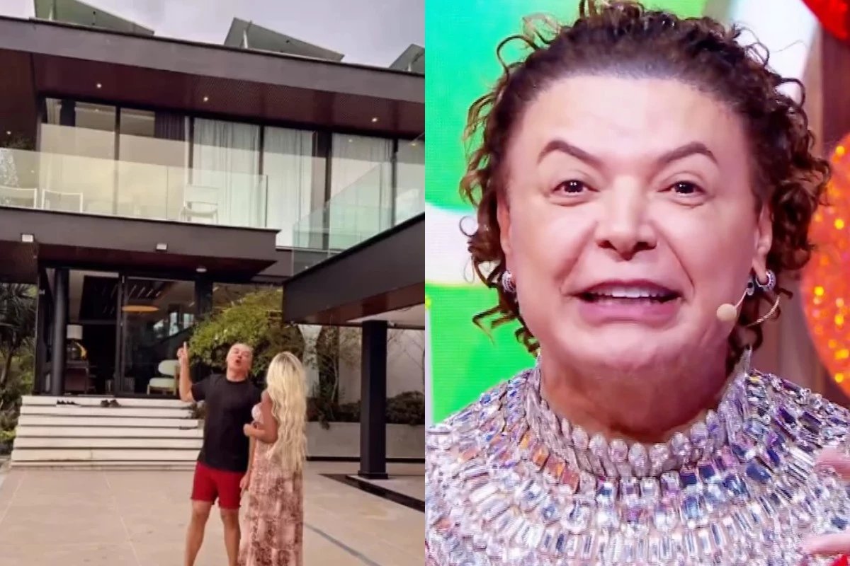 Portas da mansao de David Brazil sao escancaradas e