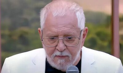 Proximo dos 90 anos Carlos Alberto de Nobrega desabafa ‘nao