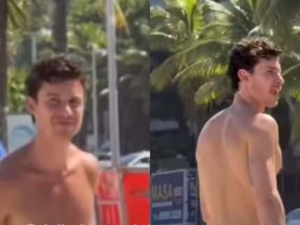 Quase carioca De volta ao Brasil Shawn Mendes e flagrado