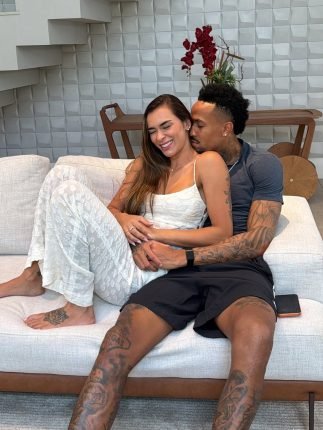 Taina conta como descobriu gravidez com Eder Militao e detalha