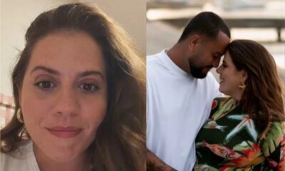 Tati Machado fica aos prantos ao relembrar morte do filho