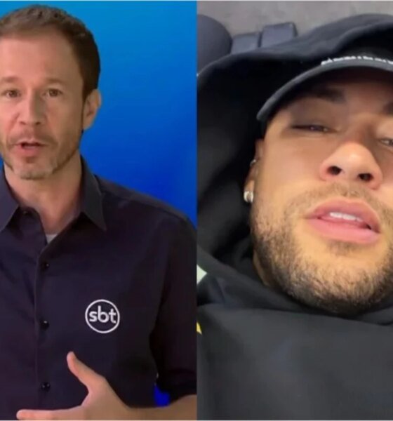 Tiago Leifert sai em defesa de Neymar apos o jogador