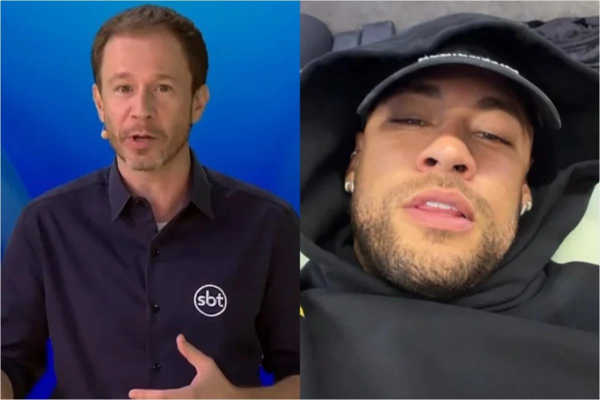 Tiago Leifert sai em defesa de Neymar apos o jogador