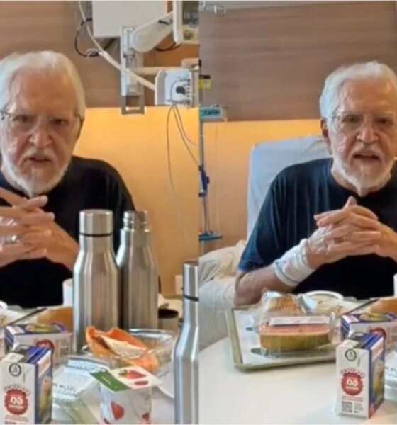 Video Carlos Alberto de Nobrega se pronuncia apos ser internado