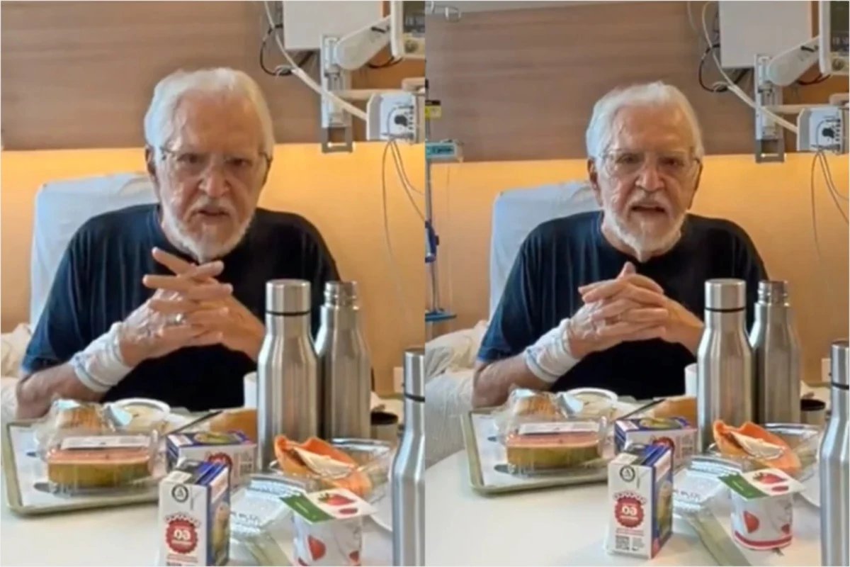 Video Carlos Alberto de Nobrega se pronuncia apos ser internado