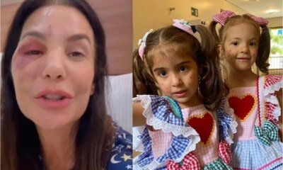 Video mostra a reacao das gemeas com a chegada de