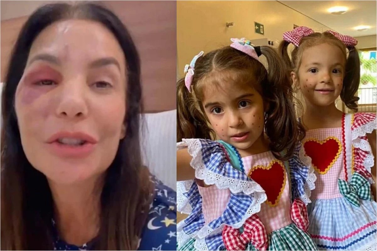 Video mostra a reacao das gemeas com a chegada de