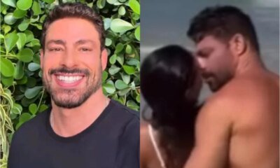 Video mostra o ator Caua Reymond em momento intimo com