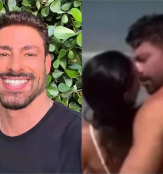Video mostra o ator Caua Reymond em momento intimo com