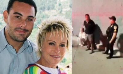 Video mostra o momento da prisao do ex marido de Ana