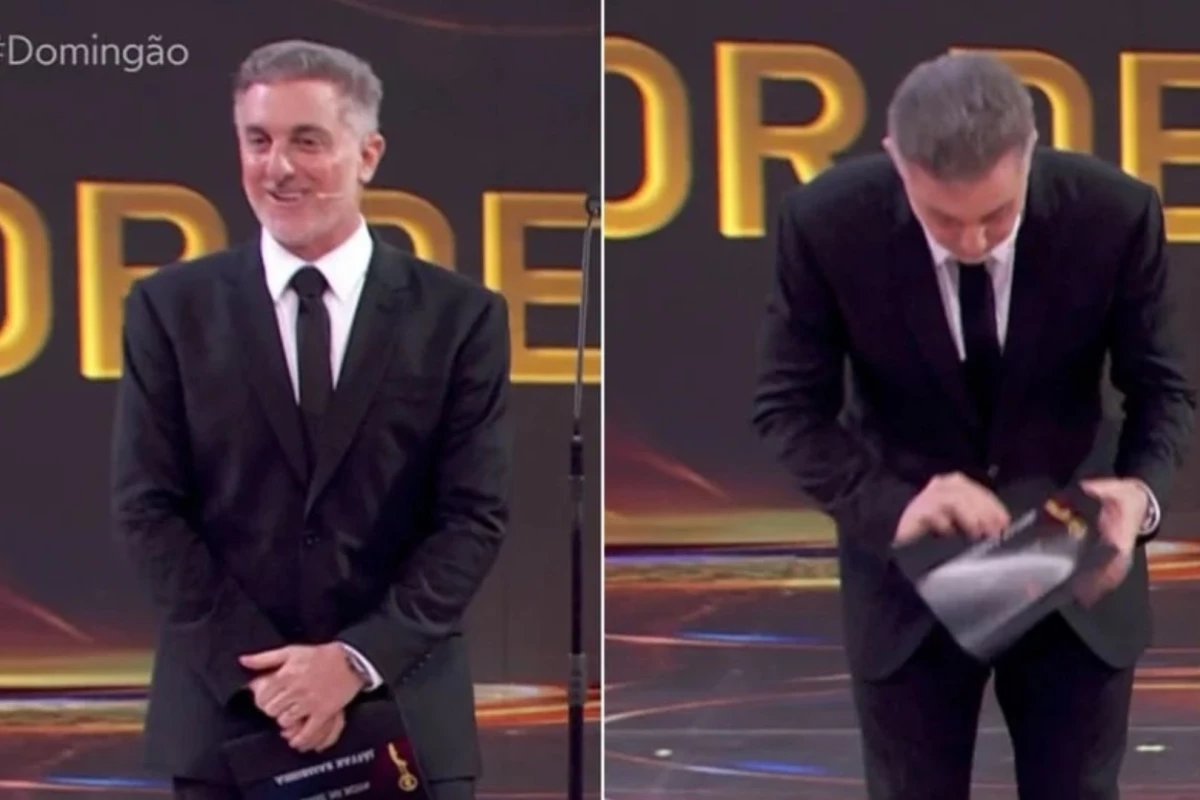 Video – Tais Araujo salva Luciano Huck de gafe ao