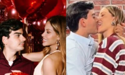 Video – detalhe do beijo entre Dudu Camargo e Saory